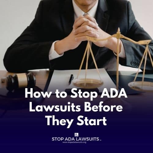 How to Stop ADA Lawsuits Before They Start